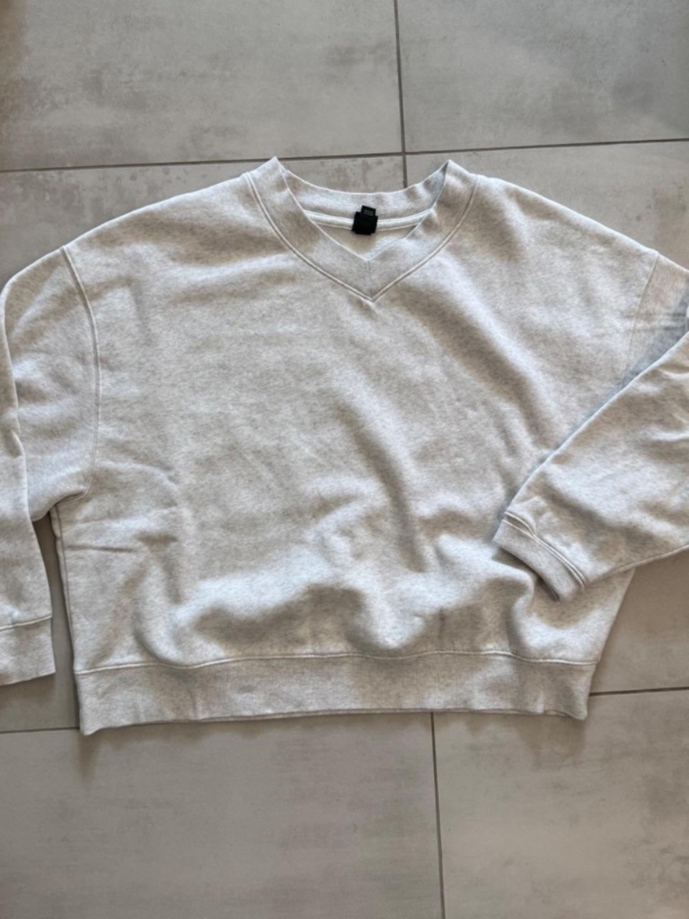 Wild Fable oversized sweatshirt in heather gray
